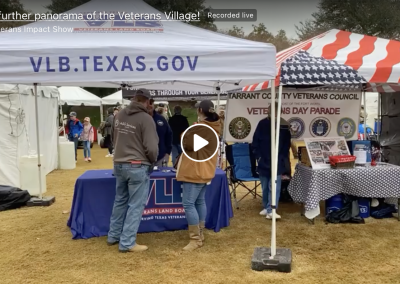 A further panorama of the Veterans Village!